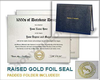 College Diploma, Actual Design Match - Ultimate Package Col ADM - U